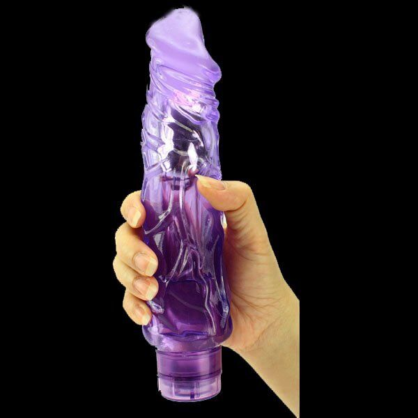 Waterproof Thick Jelly Vibrating Realistic G-spot Anal Dildo Cock Vibe Vibrator