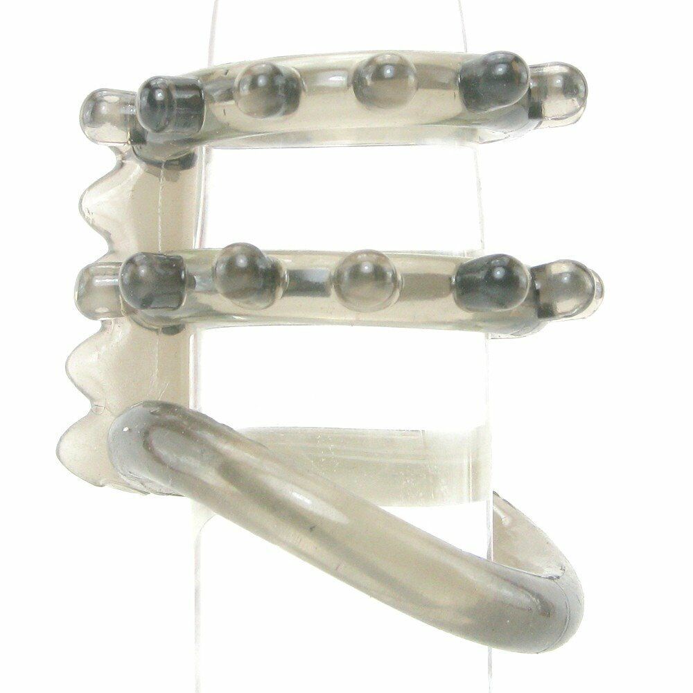 Dr Joel Kaplan Support Master Double Pleasure Penis Enhancer Cock Ring Cage