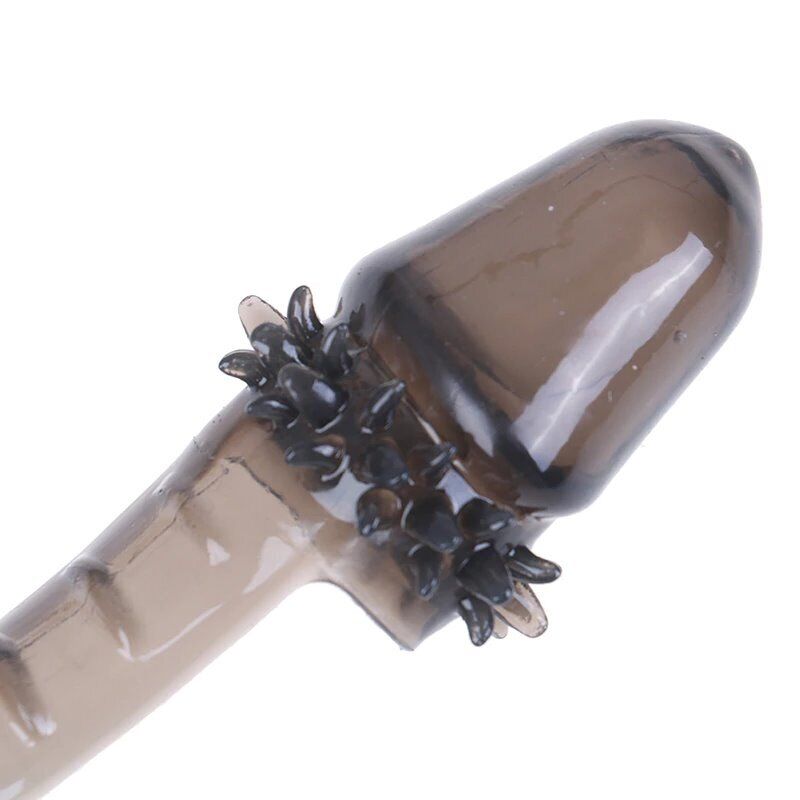 Foreskin Glan Cock Ring Penis Extension Sleeve Enhancer Sex Toys for Men Couples