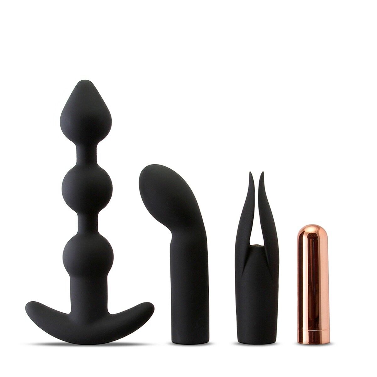 Silicone Vibrating G-spot Anal Clit Prostate Massager Vibrator Sex Toy Kit