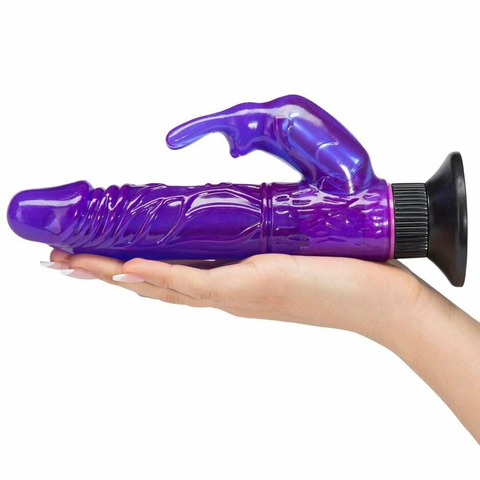 Wall Banger Clit G-spot Climax Rabbit Vibrator Vibe Handsfree Suction Cup