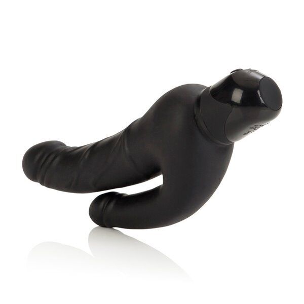 Waterproof Vaginal G-spot Anal DP Double Penetration Vibe Vibrator Dildo Dong