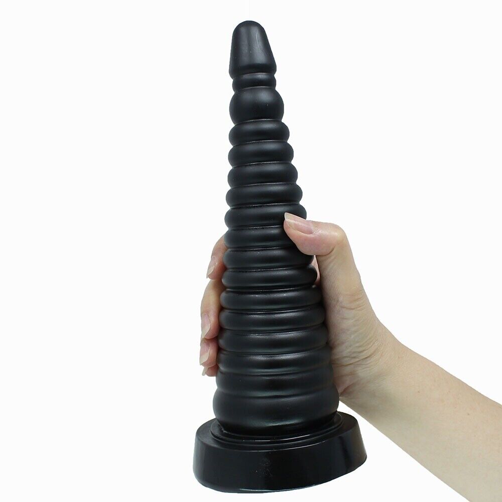 10" Extra Large XXL Anal Expansion Stretcher Stretching Butt Plug Dildo Trainer