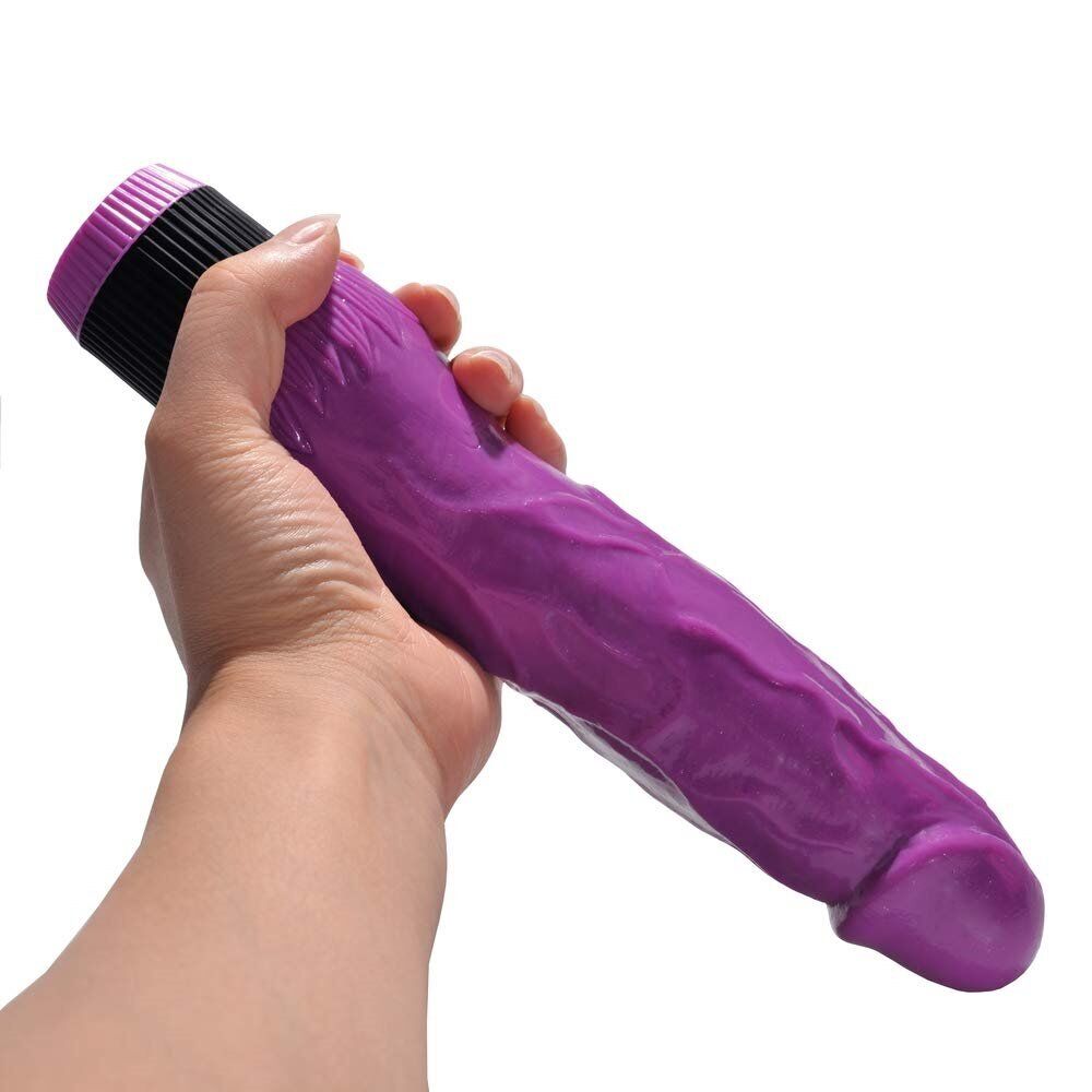 Bendable Realistic G Spot Anal Clit Vibrator Vibrating Dildo Sex Toy for Women