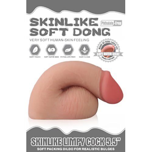 Packer Gear Packing Penis 5.5" Realistic Dildo Cock for FTM Packing