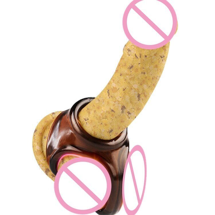 Stretchy Penis Erection Enhancer Cock Ring Cage Sleeve Ball Stretcher Splitter