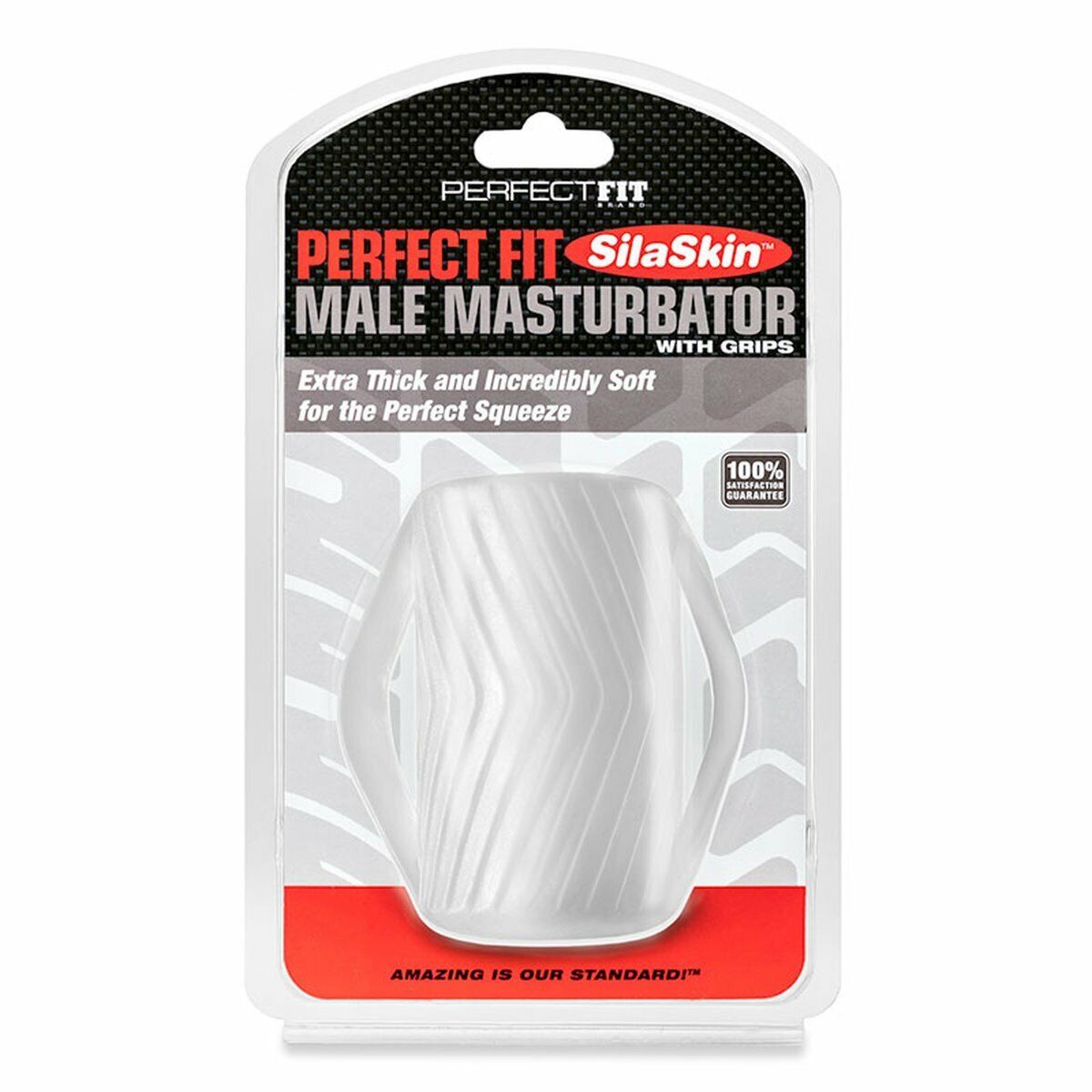 Perfect Fit Male Masturbator Cock Stroker Masturbation Sleeve with Grip