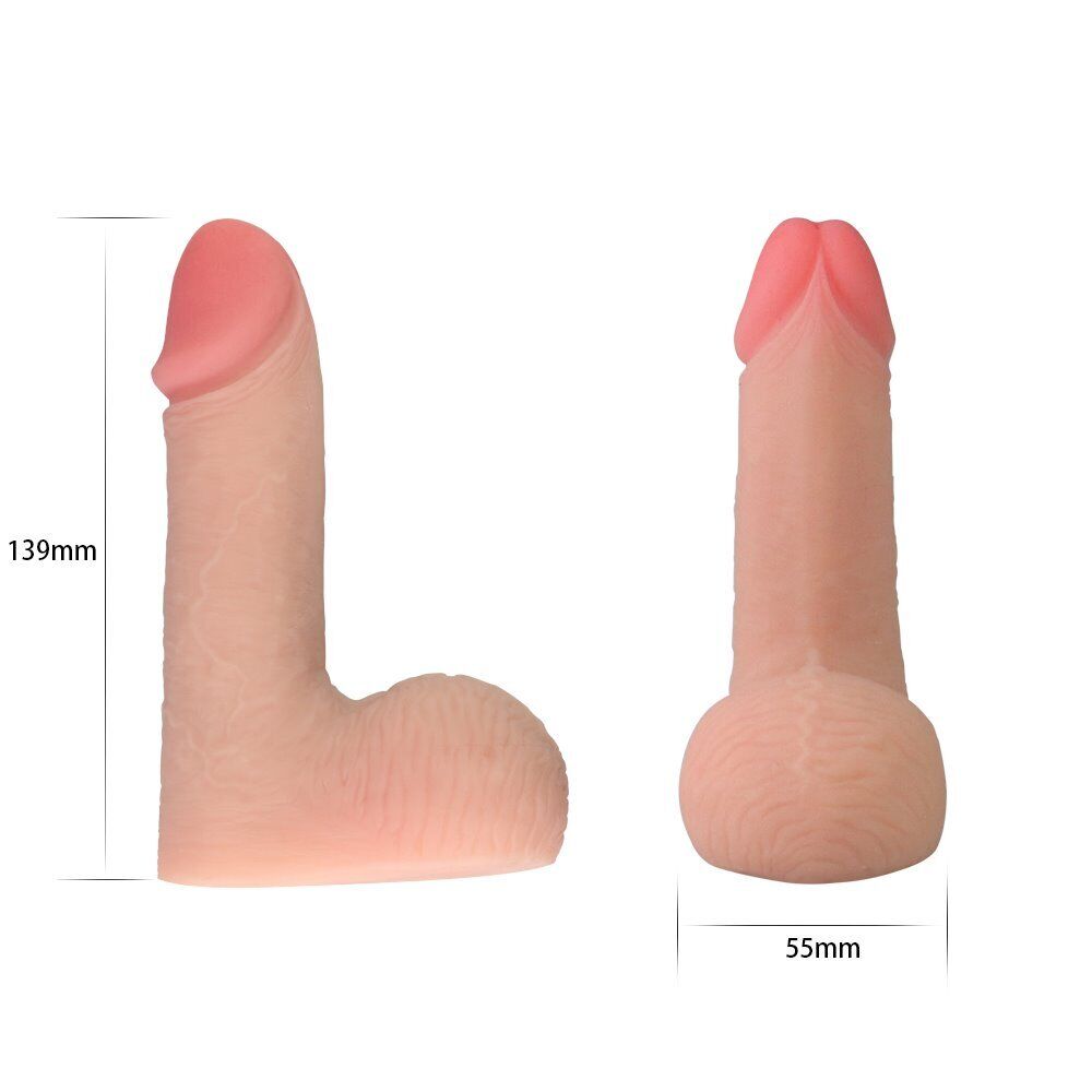 Packer Gear Packing Penis 5.5" Realistic Dildo Cock for FTM Packing