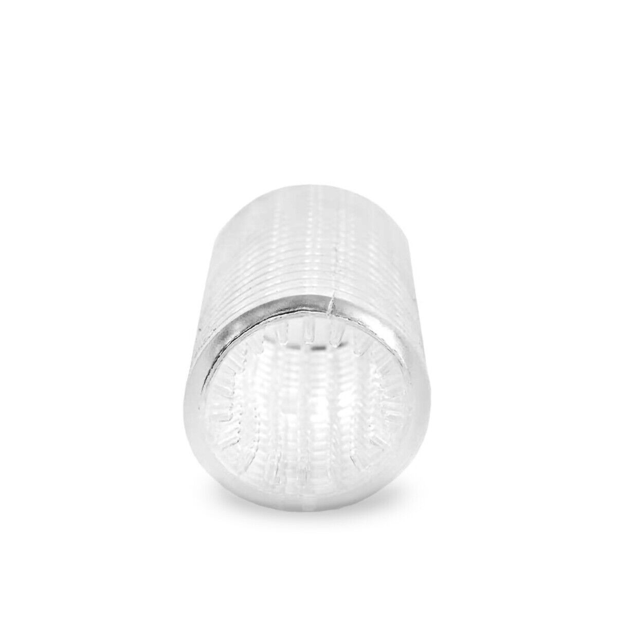 Clear Textured Penis Cock Stroker Sleeve Male Masturbation Masturbator Sex Toy