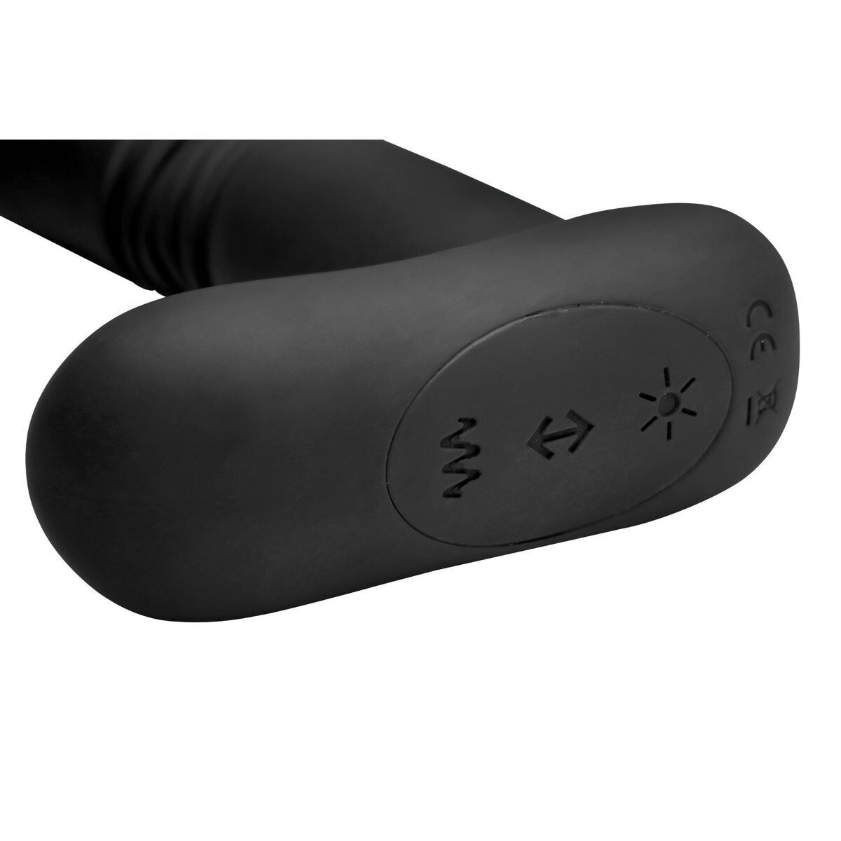 Wireless Warming Thrusting Anal Plug Vibe Prostate Massager for Men Women Couple