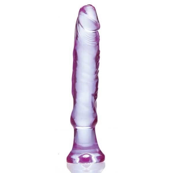Jelly Anal Stater Bendable Flexible Slim Slender Realistic Anal Dildo Butt Plug