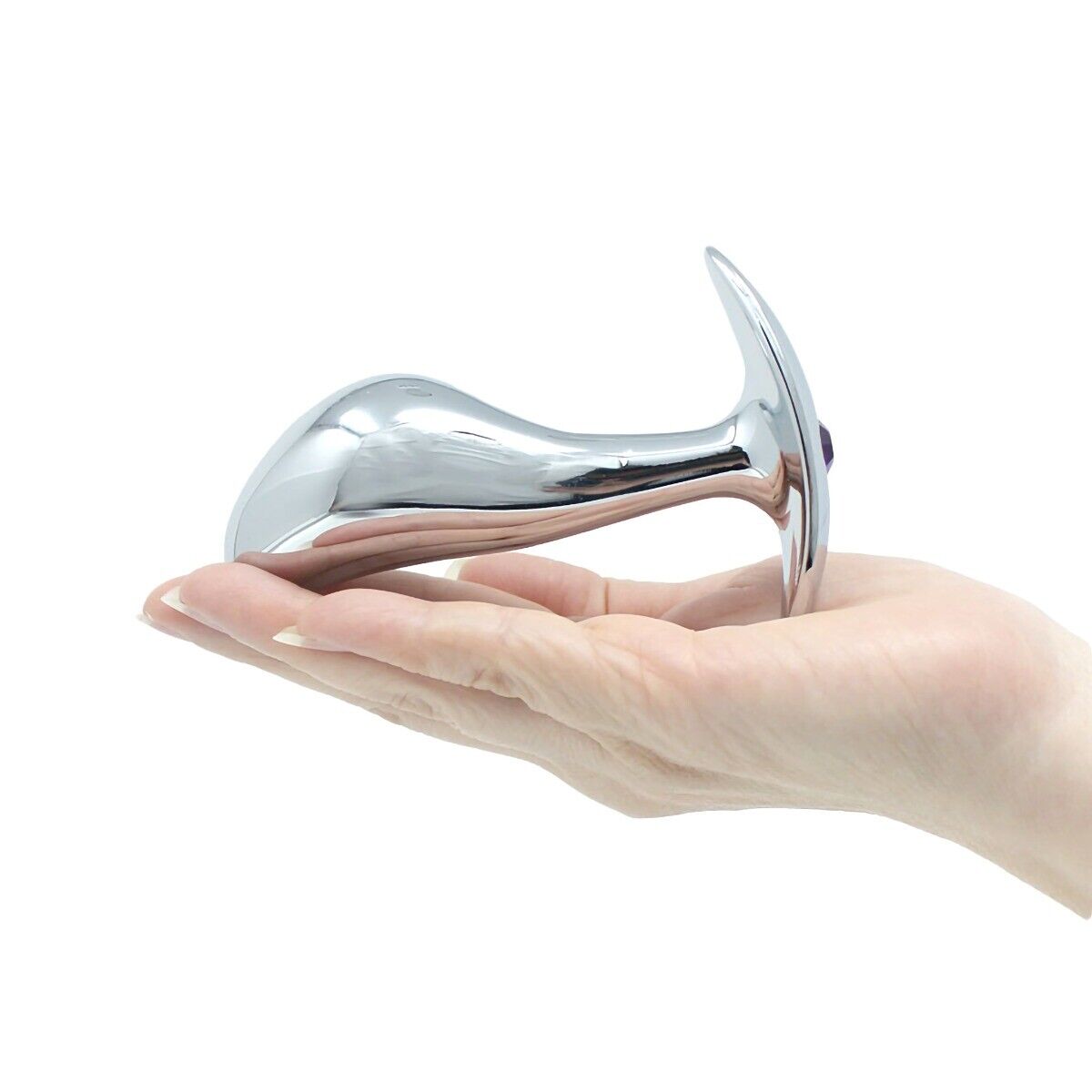 Metal Steel P-spot Anal Probe Butt Plug Male Orgasm Prostate Massager Stimulator