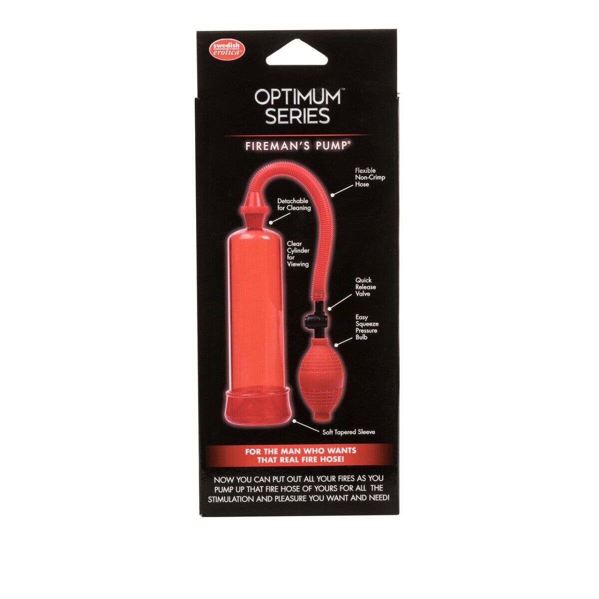Fireman's Penis Pump Men Male Girth Enhancer Enlarger Enhancement Ed Solution