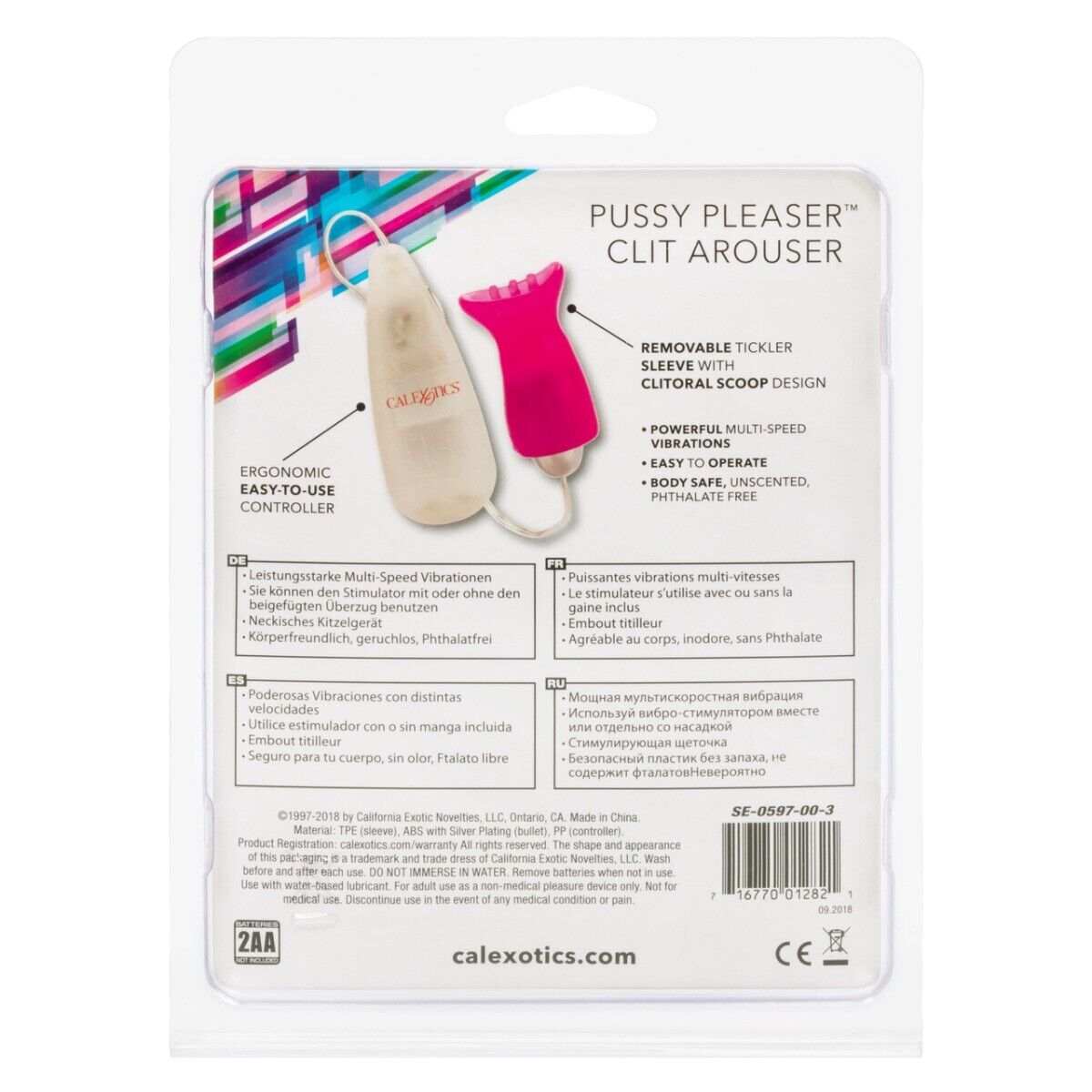 Discreet Pussy Pleaser Clit Arouser Vibe Vibrator Couple Foreplay Climax Sex Toy