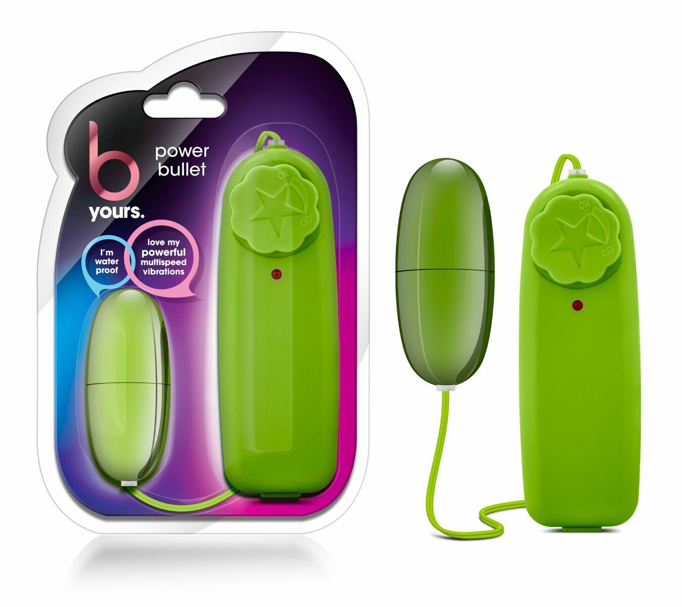 Lime Green Multi-speed Vibrating Bullet Egg Vibrator Beginner Sex Toys for Women