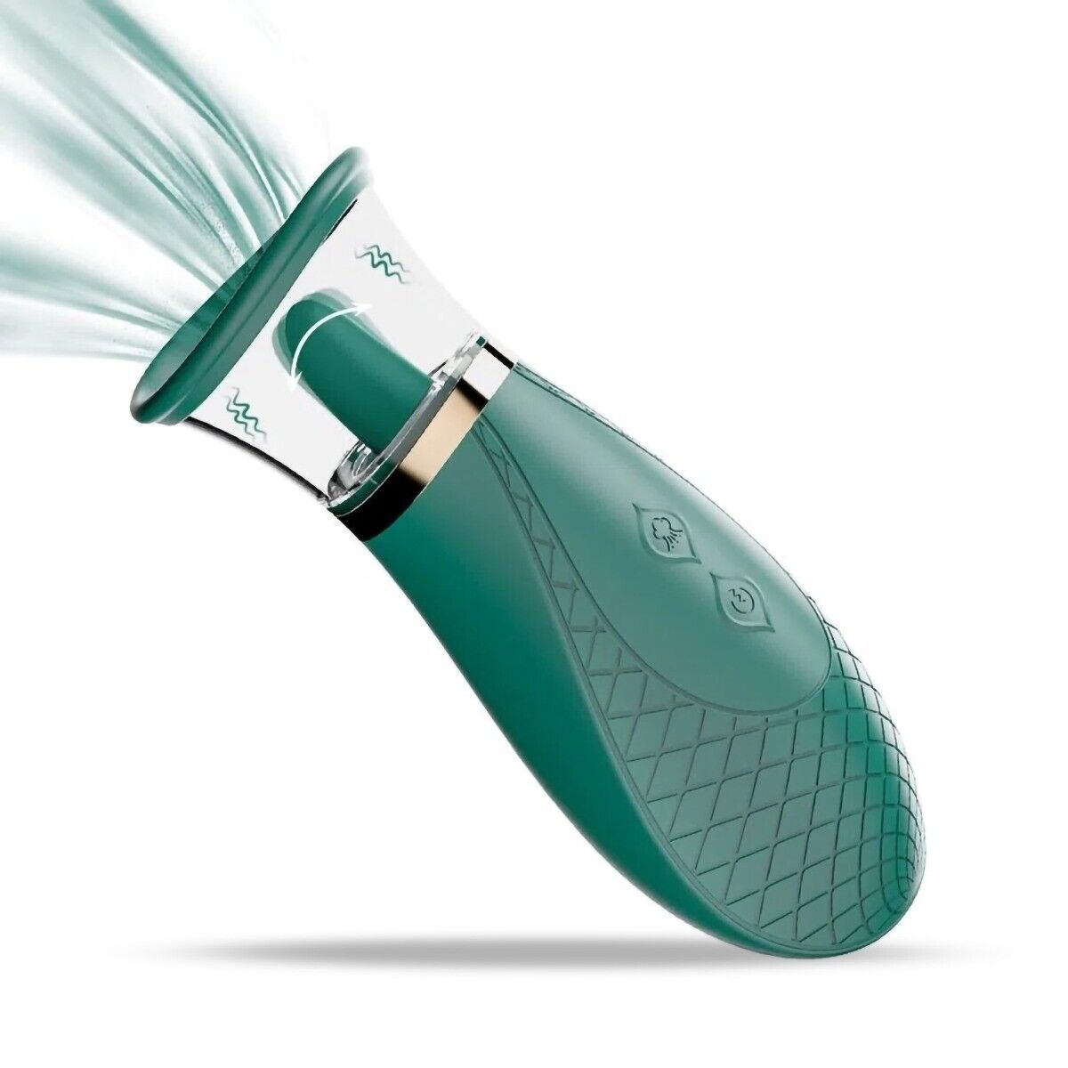 Tongue Licking Oral Sex Clit Nipple Female Vaginal Pussy Pump Sucker Vibrator