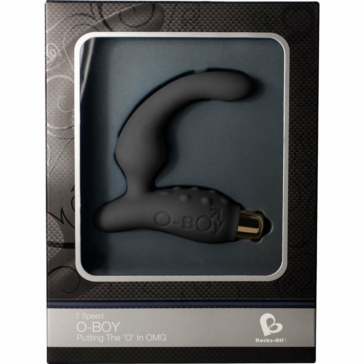 Multi-speed Rocks Off O Boy Silicone Prostate Massager P-spot Anal Vibe Vibrator