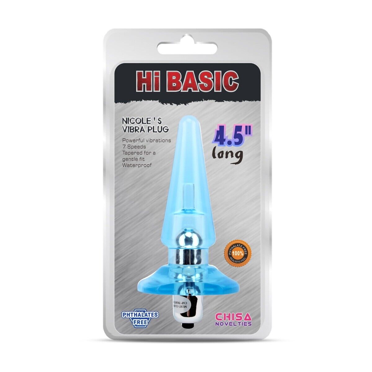 Slim Jelly Vibrating Butt Plug Beginner Anal Vibrator Sex Toys for Women Couples