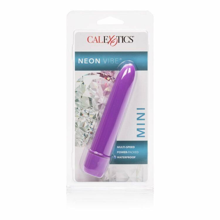 4.5" Mini Neon Vibe Discreet Pocket Vibrator Beginner Clit Anal G-spot Sex Toy