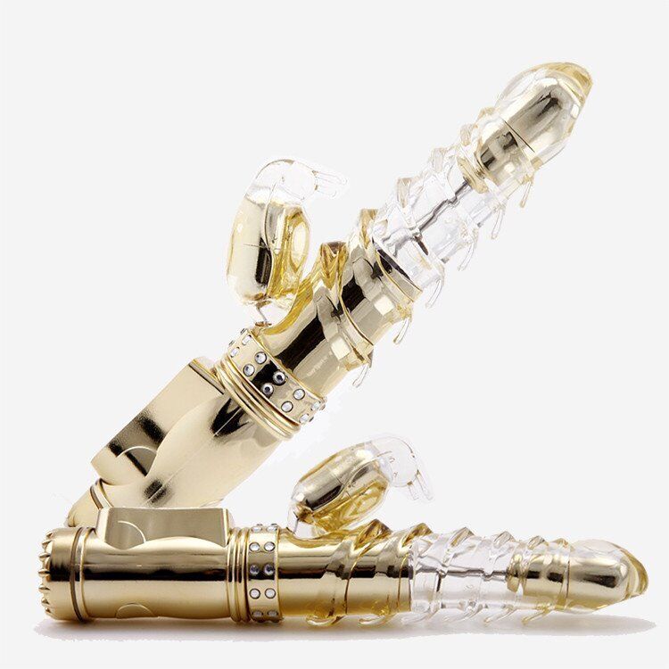 Kissing Hummingbird Rabbit Clit G-spot Vibrator Vibe Dildo Sex-toys for Women