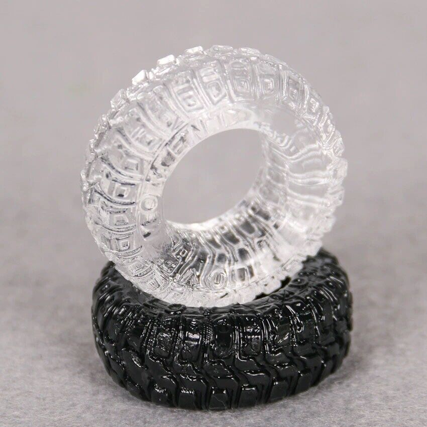 Silicone Truck Tire Penis Cock Rings Ball Stretcher Sex Toys for Men Couples