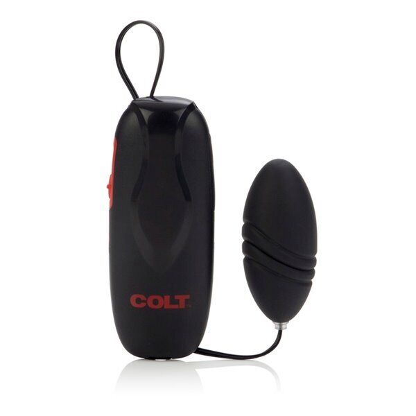 Vibrating COLT Turbo Black Bullet Discreet Beginner Sex Toy Egg Vibrator Vibe