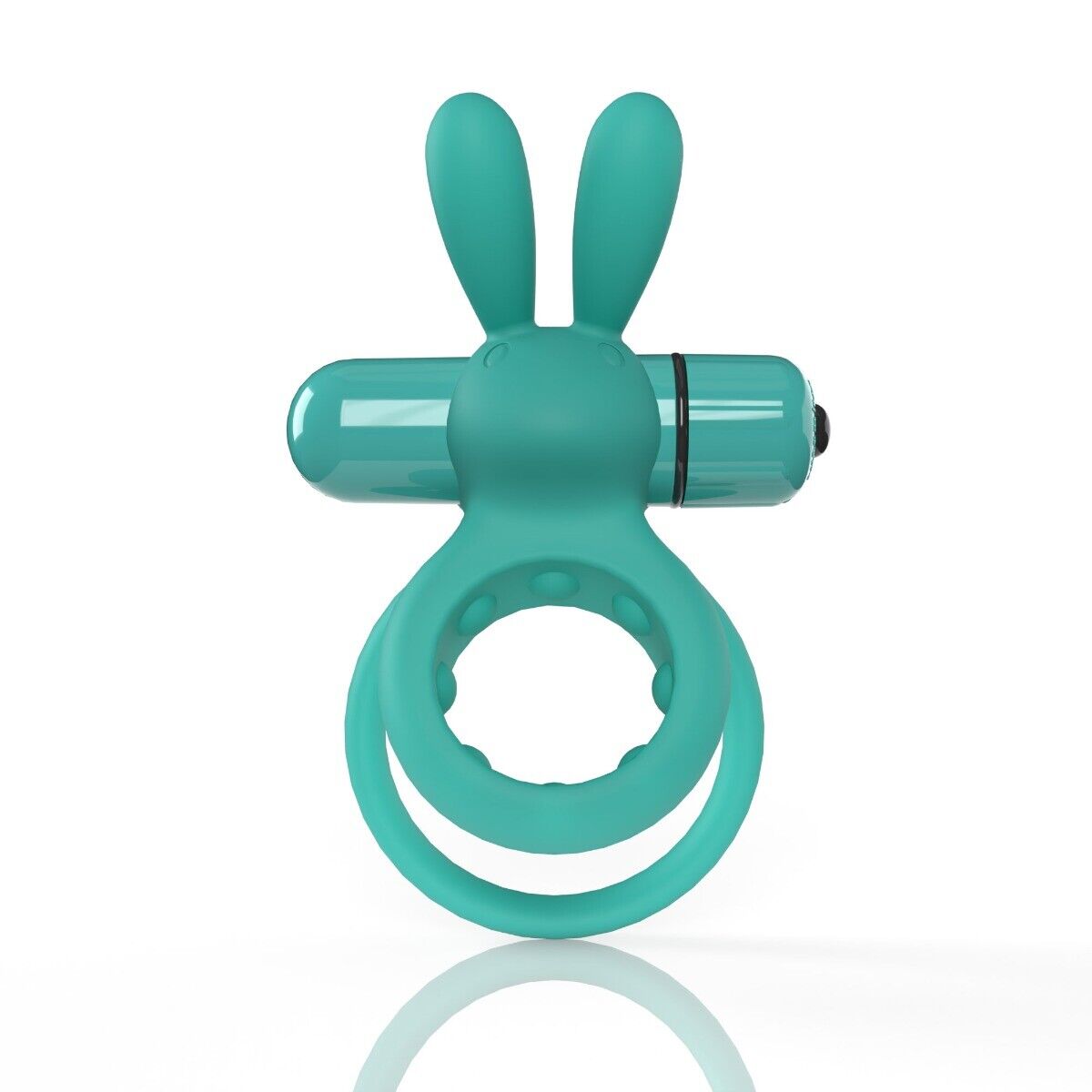 Screaming O 4T Ohare Vibrating Silicone Rabbit Double Penis Cock Ring