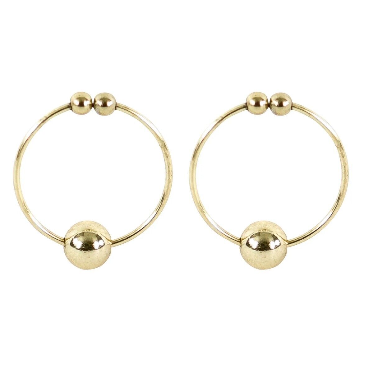 Clip-on Non Piercing Gold Nipple Rings Body Jewelry