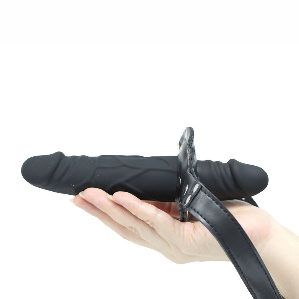 Realistic Double Penis Cock Dildo Ride Me Mouth Gag SM Bondage Sex Toys