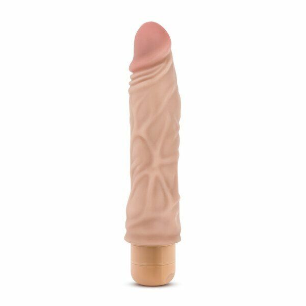 Mr Skin Realistic Vibrating Dildo Dong Cock Vibe Vaginal Anal G-spot Vibrator