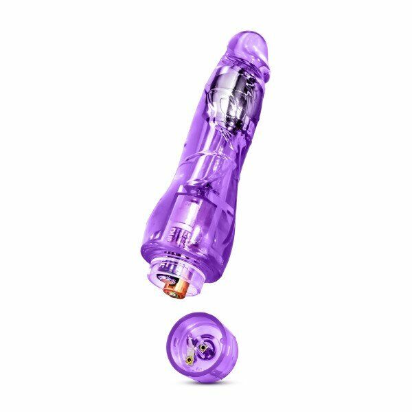 Waterproof Thick Jelly Realistic Vibrating Dildo Cock Vibe G-spot Anal Vibrator