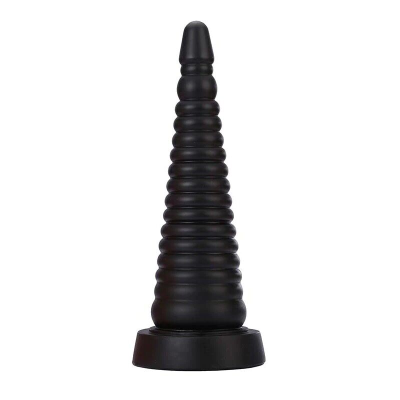 10" Extra Large XXL Anal Expansion Stretcher Stretching Butt Plug Dildo Trainer