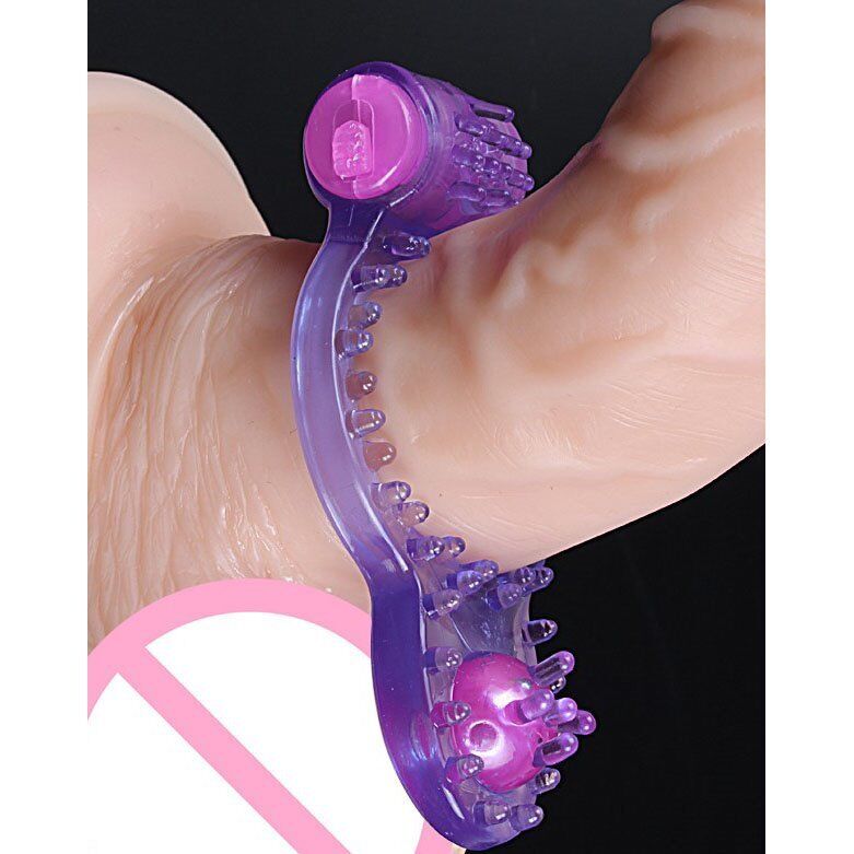 2PK Power O Vibrating Male Penis Cock Ring Couple Lover Sex Enhancer Toys