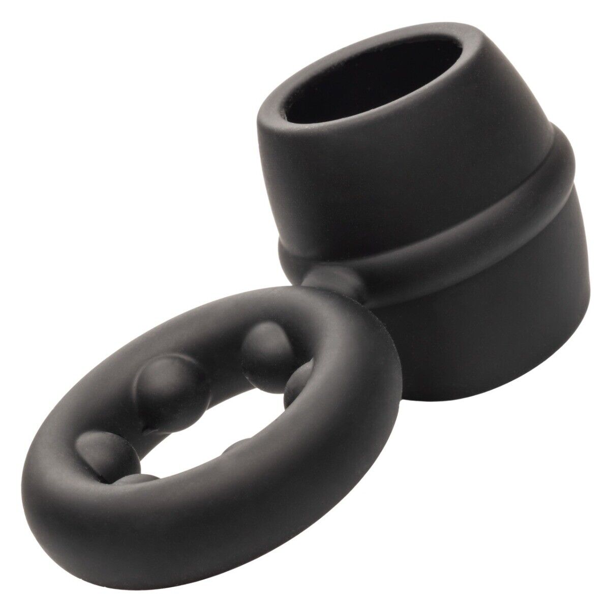 Alpha Soft Liquid Silicone Dual Support Magnum Male Penis Cock Ball Scrotum Ring