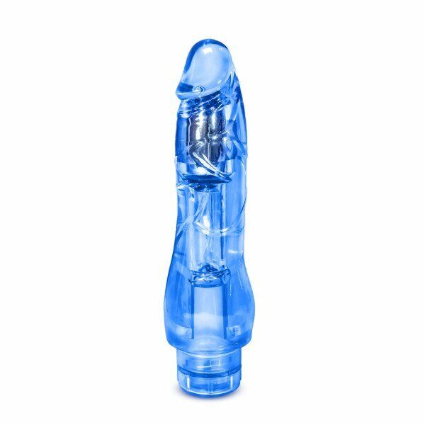 Waterproof Thick Jelly Realistic Vibrating Dildo Cock Vibe G-spot Anal Vibrator