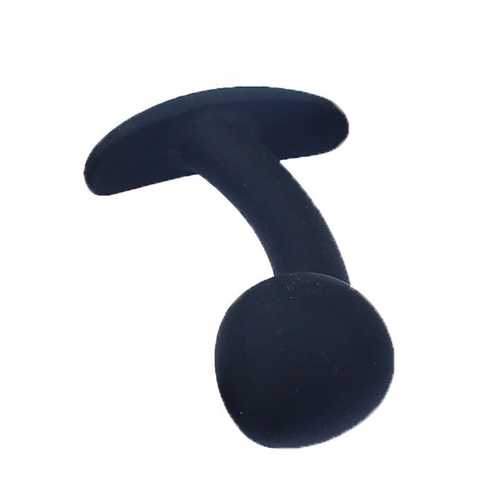 Silicone Curved Wearable Anal Butt Plug Prostate Massager Probe Stimulator