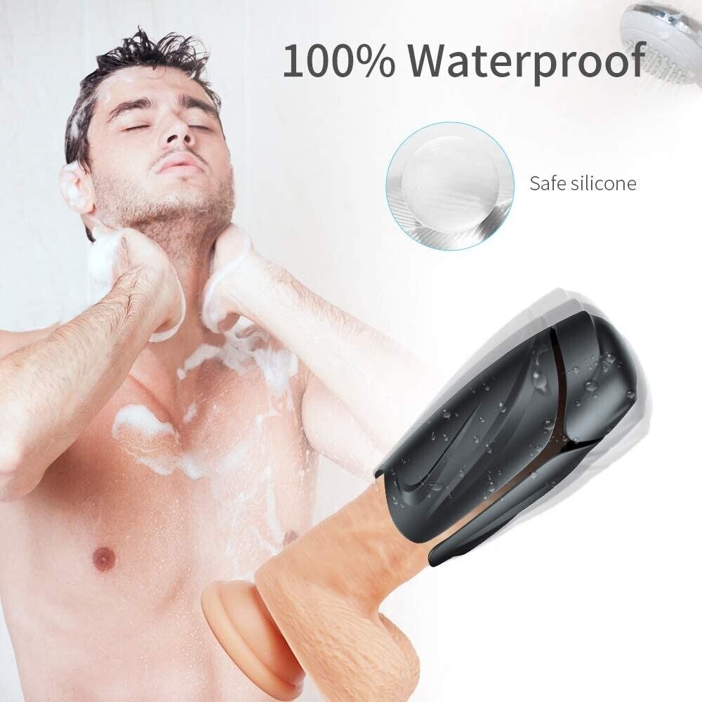 Vibrating Male Masturbator Endurance Exercise Penis Stamina Trainer Sex Toys