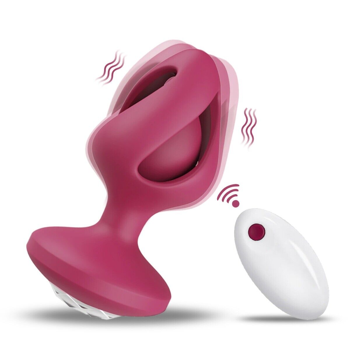 Wireless Remote Control Vibrating Anal Butt Plug Vibrator Anal Play Sex Toys