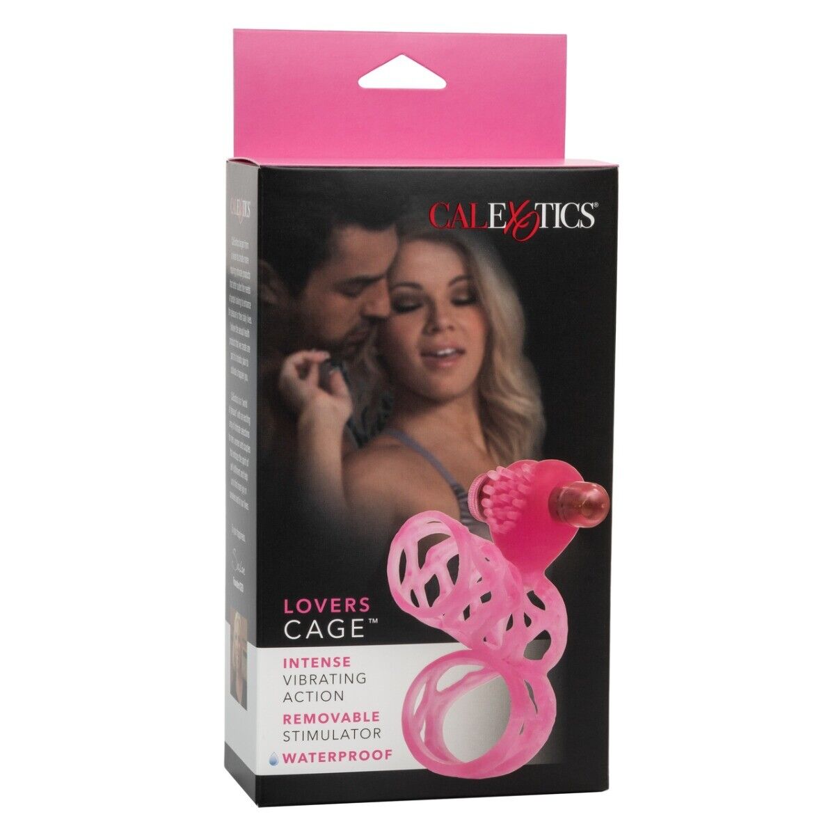 Vibrating Lover's Orgasm Cock Cage Penis Girth Erection Enhancer Extension