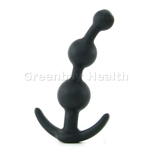 Booty Call Flexible Bendable Silicone Vaginal Anal Orgasm Beads Butt Plug SexToy