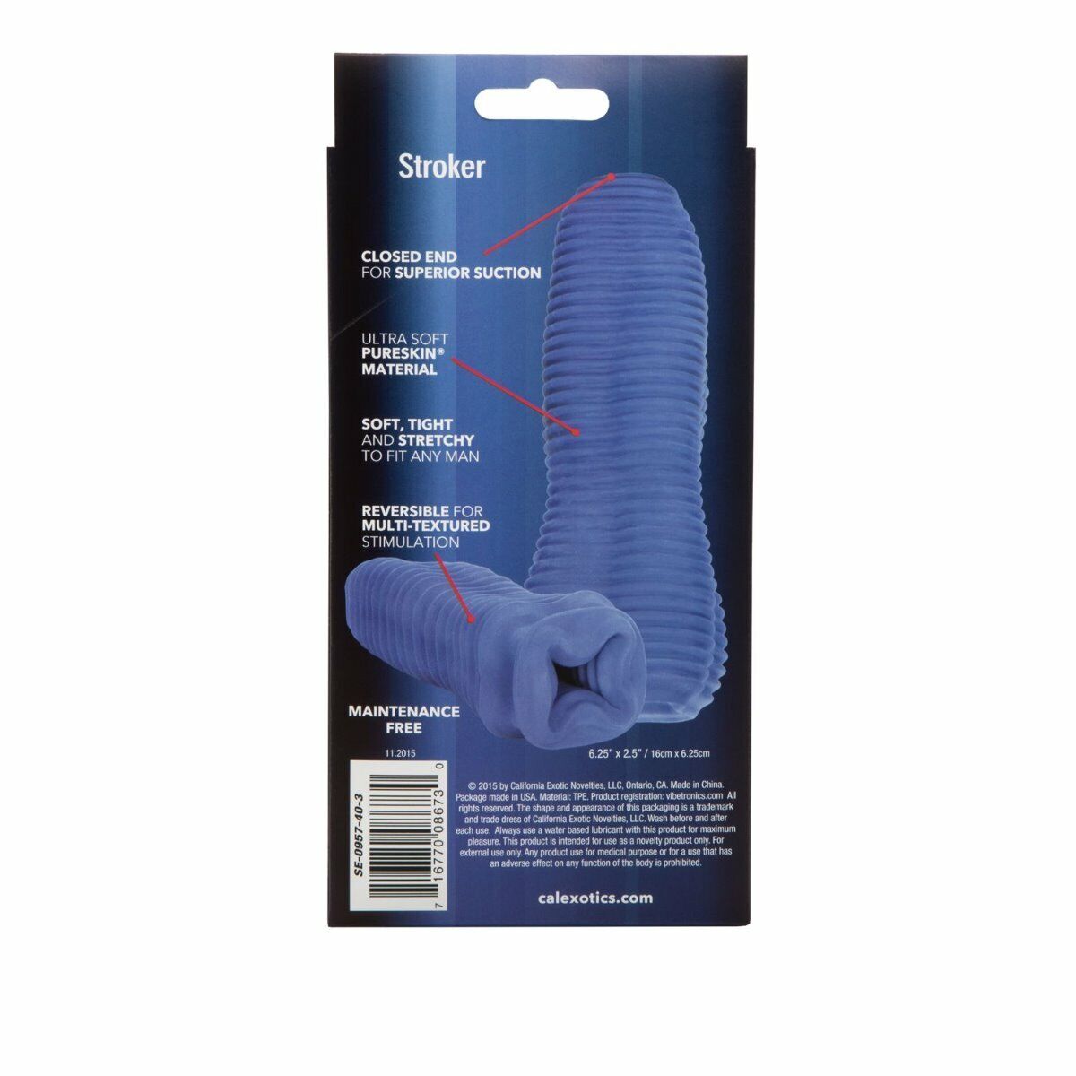 Apollo Stroker Reversible Male Masturbator Sleeve Discreet Sex-toys for Men