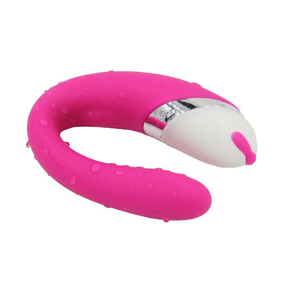 Rechargeable Wearable Couple Lover Clit G-spot Vibrator Vibe Dildo Sex Toys