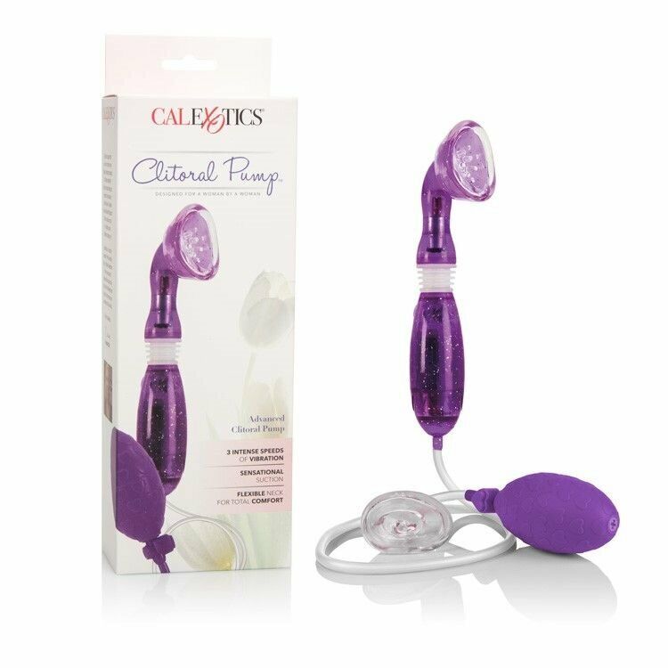 Vibrating Clitoral Pump Vaginal Clit Pussy Pump Vibe Vibrator Female Sex Toy