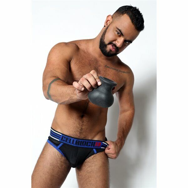 Perfect Fit Bull Bag Black Ball Stretch Ball Weight 2 in 1 Gay Sex Toy