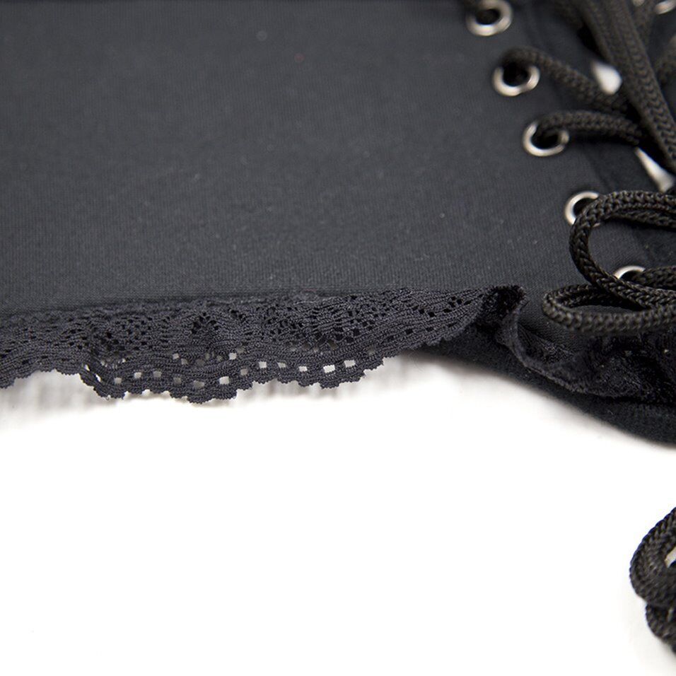 Laced Corset Style Universal Strap On Harness with Rubber O Ring Sex Toys