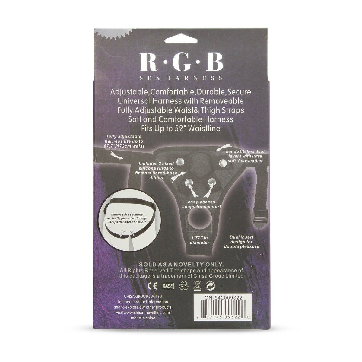 Double Penetration DP Anal Sex Strap On Harness Pegging Sex Toy for Women Couple