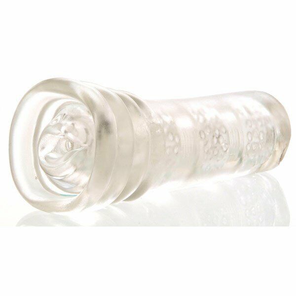 All in Clear Soft Masturbation Sleeve Discreet Male Masturbator Cock Stroker