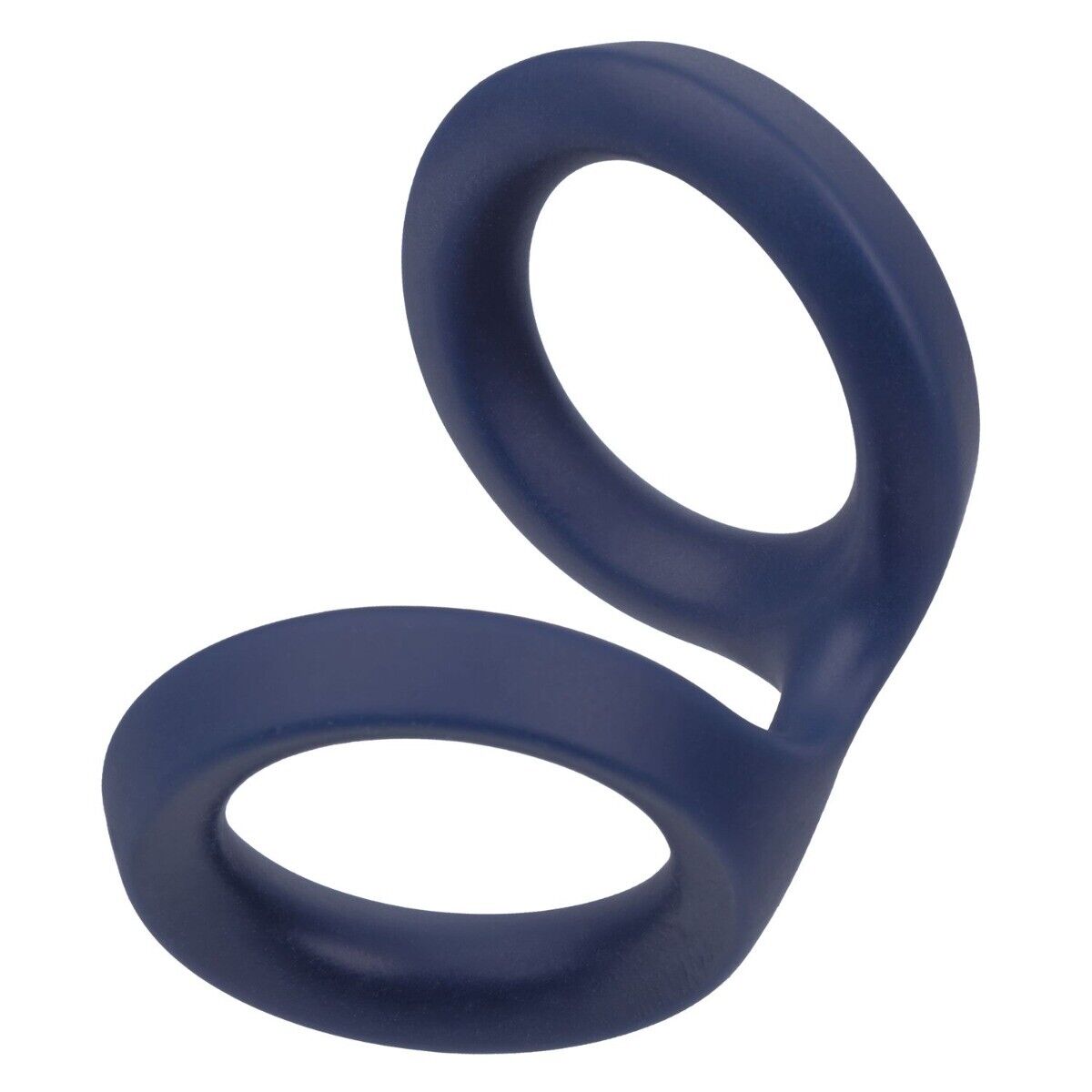 Soft Stretchy Silicone Flexible Dual Penis Cock Ball Ring Sex Toy for Men Couple