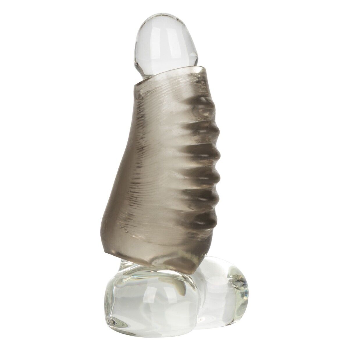 Stretchy Thick Cock Penis Girth Enhancer Extension Sleeve Enlarger Sheath