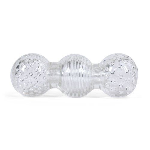 Clear Soft Feel Ribbed Cock Stroker Sleeve Male Masturbators Sex-toys for Men